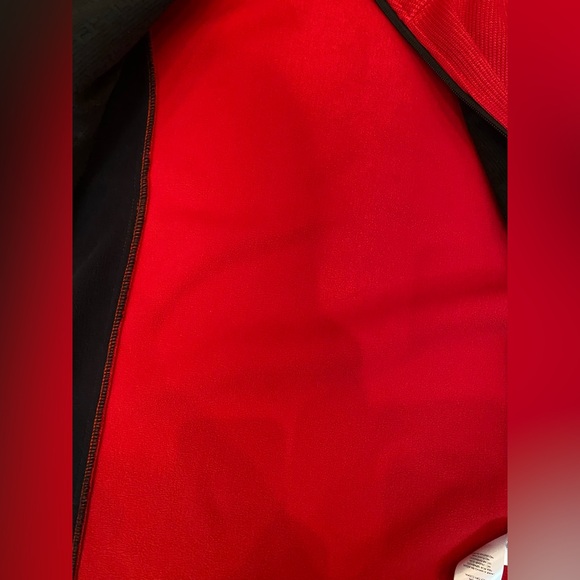 Spyder Men's Red and Black Zip-Up jacket - Picture 4 of 9